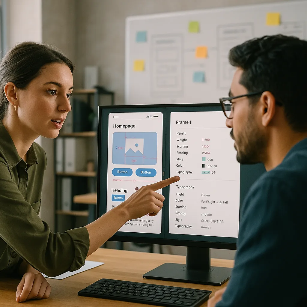 projektowanie-stron-kobieta-figma-ui